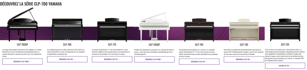 Yamaha Clavinova CLP 