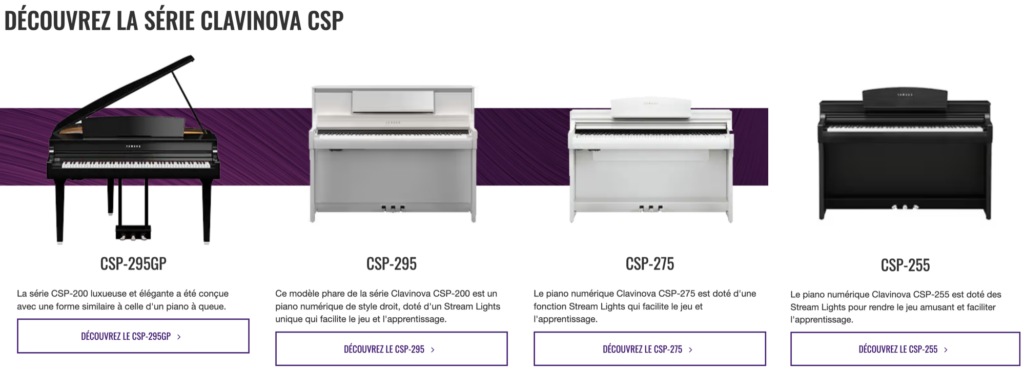 Yamaha Clavinova CSP