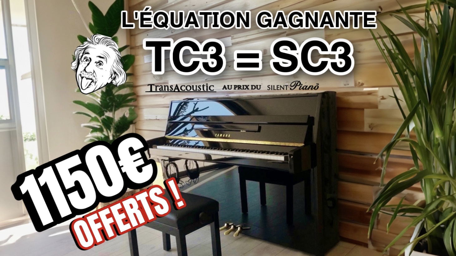 Le B1 Transacoustic au prix du B1 Silent jusqu’au 31 Aout ! 😱